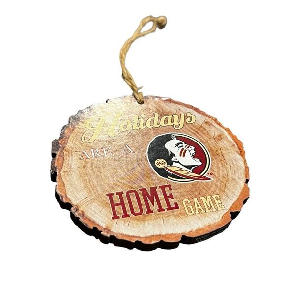 Florida State University FSU Snowflake Christmas Ornament - Picture 2 of 4